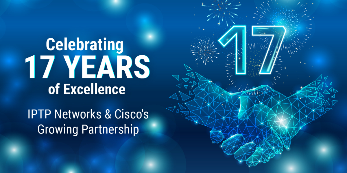Celebrating 17 years with Cisco